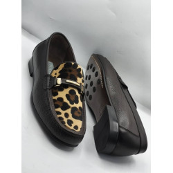 Men’s Italian Brown Suede Leather Penny Loafers