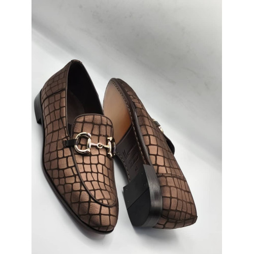 Brown Standard Fit Loafers