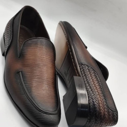 Brown Men's Loafer Shoes