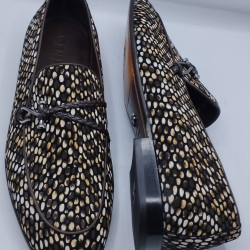 Patterned Men's Loafer Shoes