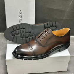 Alberto Gilardino Men Formal Dress Shoes