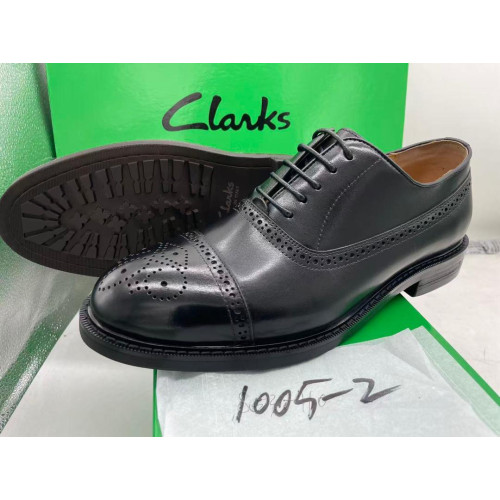 Men Full Grain Clarks Leather Dress Shoe