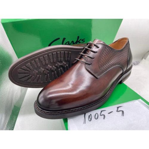 Men Full Grain Clarks Leather Dress Shoe