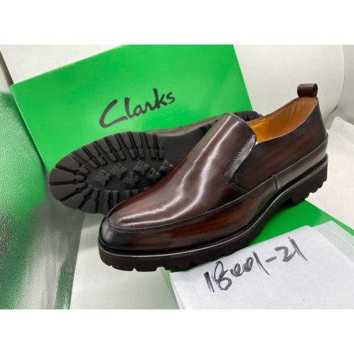 Men Full Grain Clarks Leather Dress Shoe