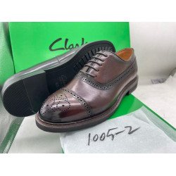 Men Full Grain Clarks Leather Dress Shoe