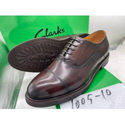 Men Full Grain Clarks Leather Dress Shoe