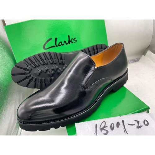 Men Full Grain Clarks Leather Dress Shoe