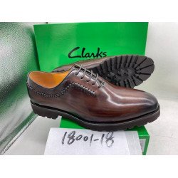 Men Full Grain Clarks Leather Dress Shoe