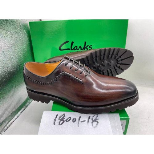 Men Full Grain Clarks Leather Dress Shoe