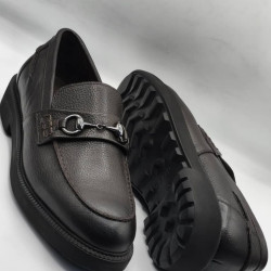 2. Leather Men's Shoes-Made In Italy