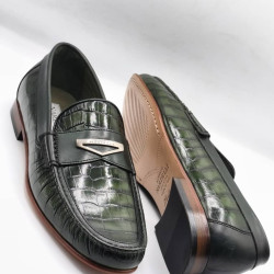 1. Leather Men's Shoes-Made In Italy