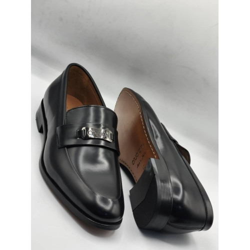 Black Leather Men's Shoes