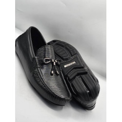 Men’s Italian Black Leather Drivers  Shoes