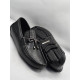 Men’s Italian Black Leather Drivers  Shoes