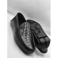 Men’s Italian  Leather Loafers – Classic Slip-On Comfort Shoes
