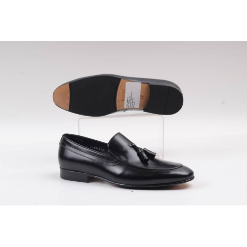 Black Tassel Loafers For Men
