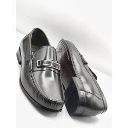 Men’s Italian Brown Leather Penny Loafers