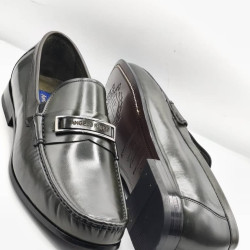 Men’s Italian Brown Leather Penny Loafers