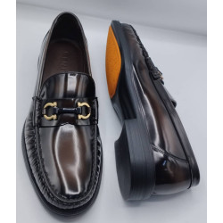 Premium Brown Leather Loafers for Men