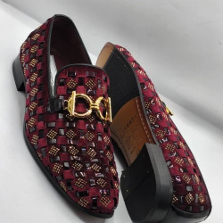 Premium Men’s Italian Leather Loafers | Elegant Slip-On Shoes