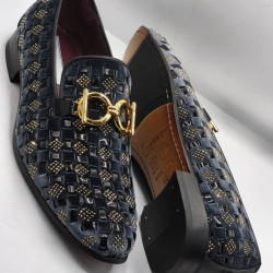 Premium Men’s Italian Leather Loafers | Elegant Slip-On Shoes