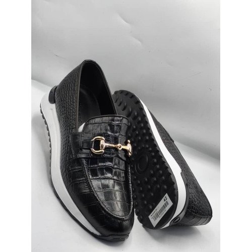 Men’s Premium Leather Shoes – Thick Comfort Sole