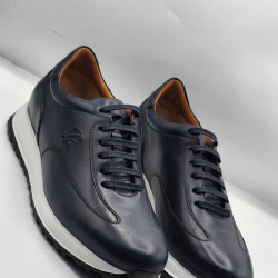 Men’s Premium Leather Shoes – Thick Comfort Sole