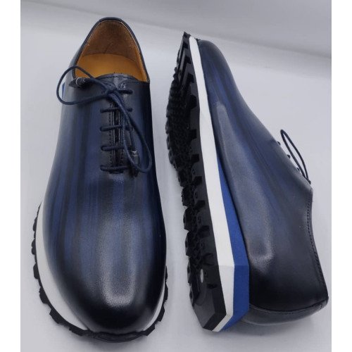 Men’s Premium Leather Shoes – Thick Comfort Sole