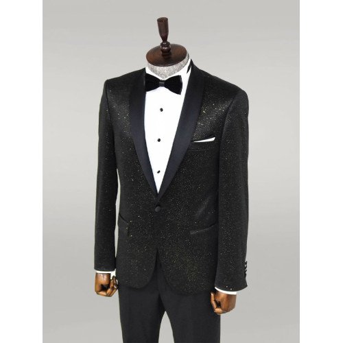 Shawl Lapel Men's Prom Blazer-Italian