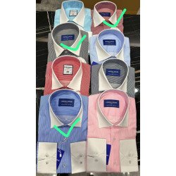 Carnovale Adriano Men's Shirt-100% Cotton Shirts