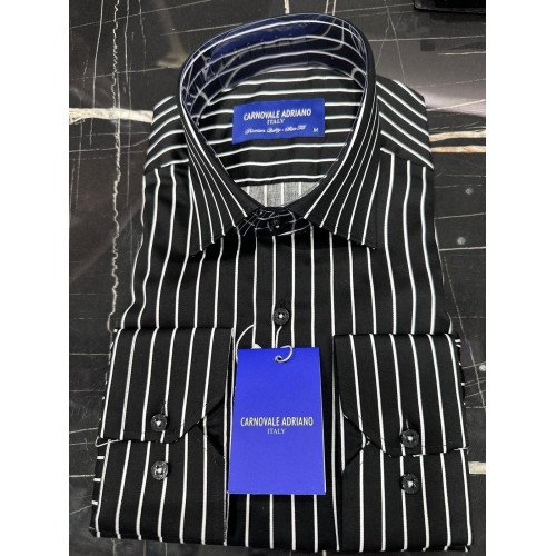 Carnovale Adriano Men's Shirt-100% Cotton Shirts