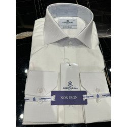Alberto Roma Men's Shirt-100% Cotton Shirts