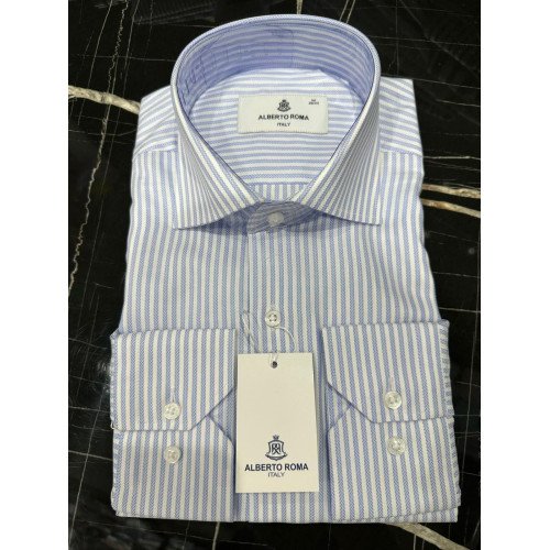 Alberto Roma Men's Shirt-100% Cotton Shirts