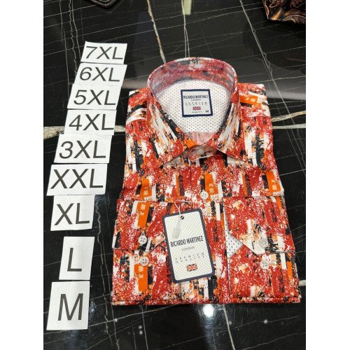 Richardo Martinez Men's Shirt-100% Cotton Shirts