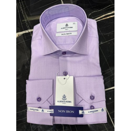Alberto Roma Men's Shirt-100% Cotton Shirts