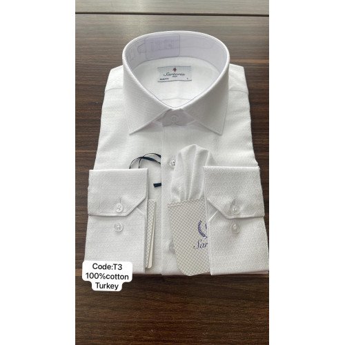 Cordone Men's Shirt-100% Cotton Shirts