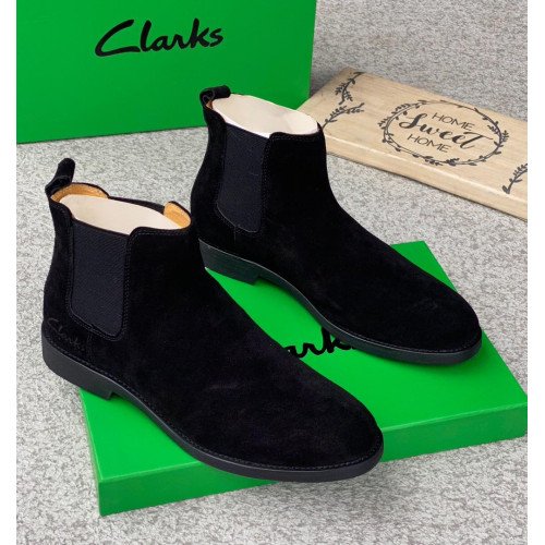 Men's Chelsea Boots suede- Black