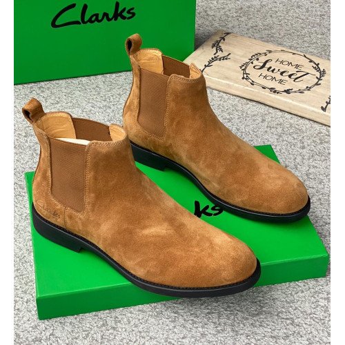 Men's Chelsea Boots suede- Black