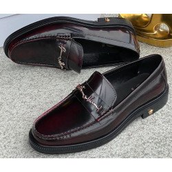 Italian High-end Leather Slip-on Shoes Mens Business Dress Shoes-British Slip-On Formal Casual Loafer Oxford Shoes