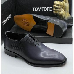 2025 Tom Ford Premium Leather Oxford Dress Shoes