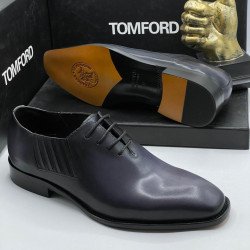 2025 Tom Ford Premium Leather Oxford Dress Shoes