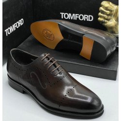 2025 Tom Ford Premium Leather Oxford Dress Shoes