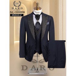 Daro Uomo Men's 3-Piece Suit