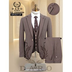 Daro Uomo Men's 3-Piece Suit
