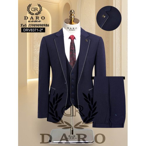 Daro Uomo Men's 3-Piece Suit