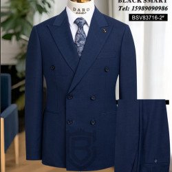 Daro Uomo Men'sDouble-Breasted Suit