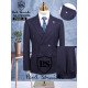 Daro Uomo Men'sDouble-Breasted Suit