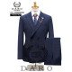 Daro Uomo Men'sDouble-Breasted Suit