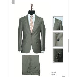 Italian Wool Men's Suit-Zecca