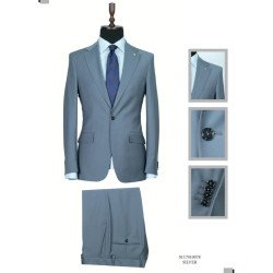 Italian Wool Men's Suit-Zecca
